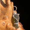 Moldavite Wire Wrapped Pendant Sterling Silver #5454-Moldavite Life
