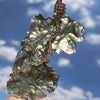 Moldavite Wire Wrapped Pendant Sterling Silver #5725-Moldavite Life