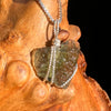 Moldavite Wire Wrapped Pendant Sterling Silver #5776-Moldavite Life