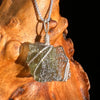 Moldavite Wire Wrapped Pendant Sterling Silver #5783-Moldavite Life