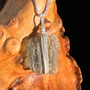 Moldavite Wire Wrapped Pendant Sterling Silver #5805-Moldavite Life