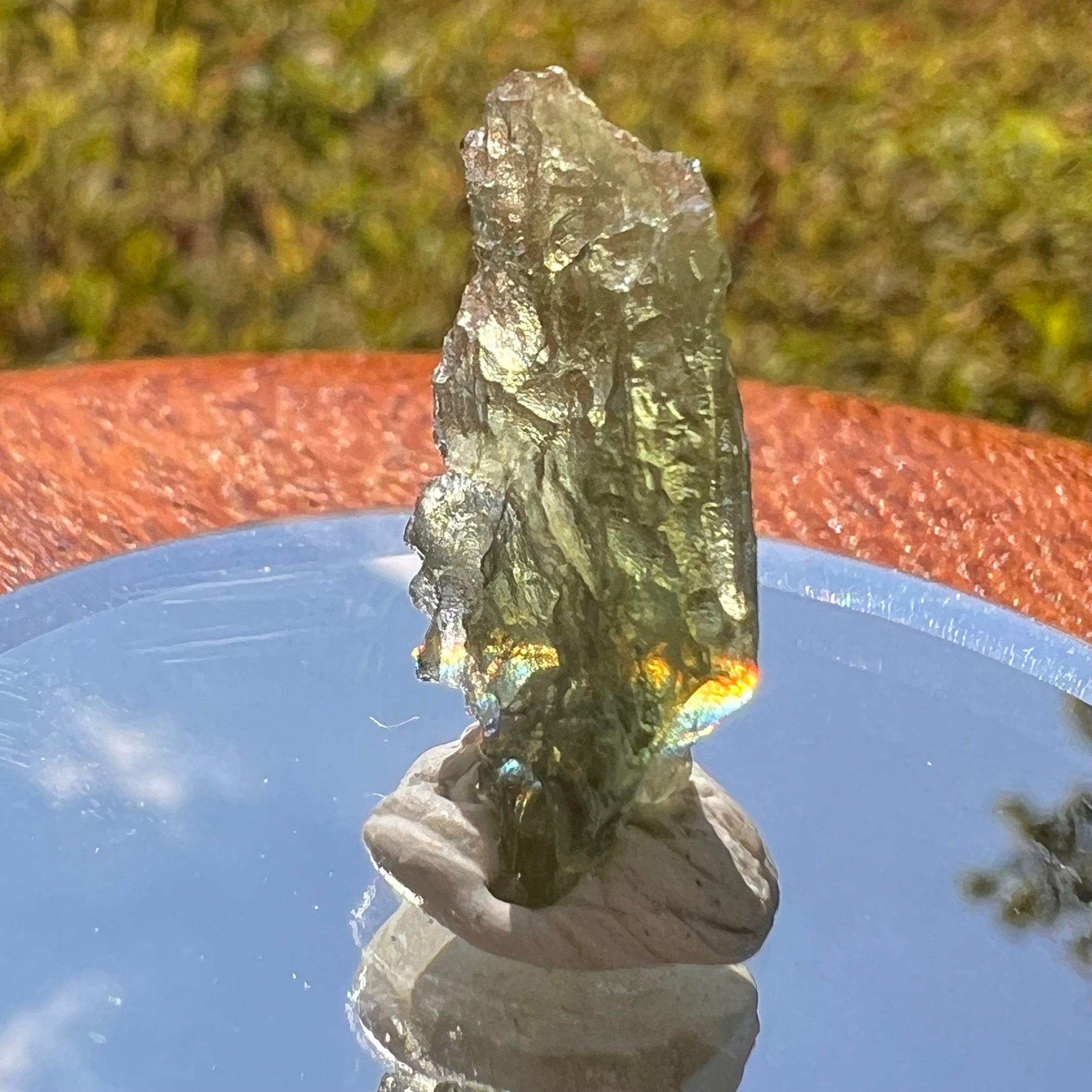Moldavite .8 grams #1703-Moldavite Life