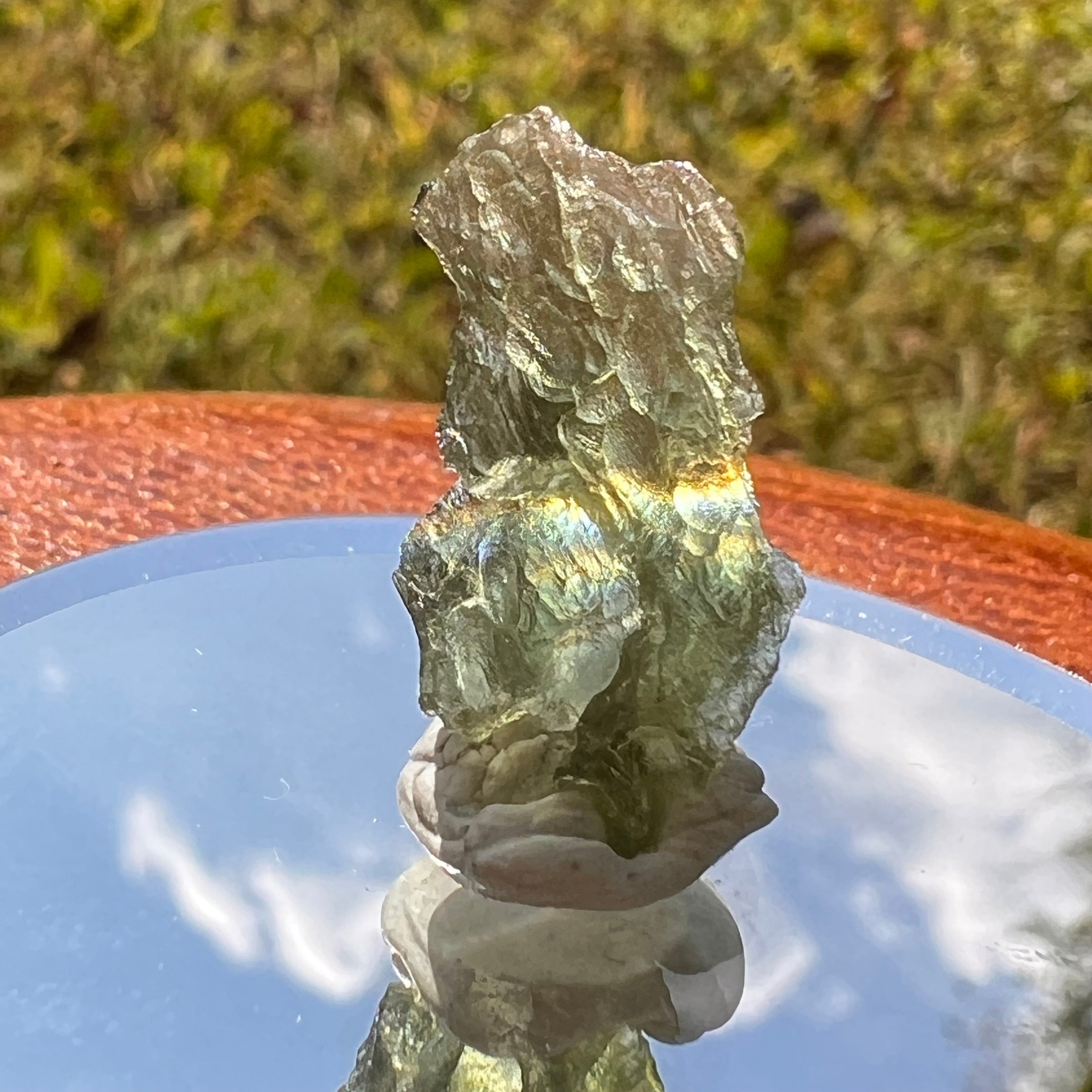 Moldavite .8 grams #1703-Moldavite Life