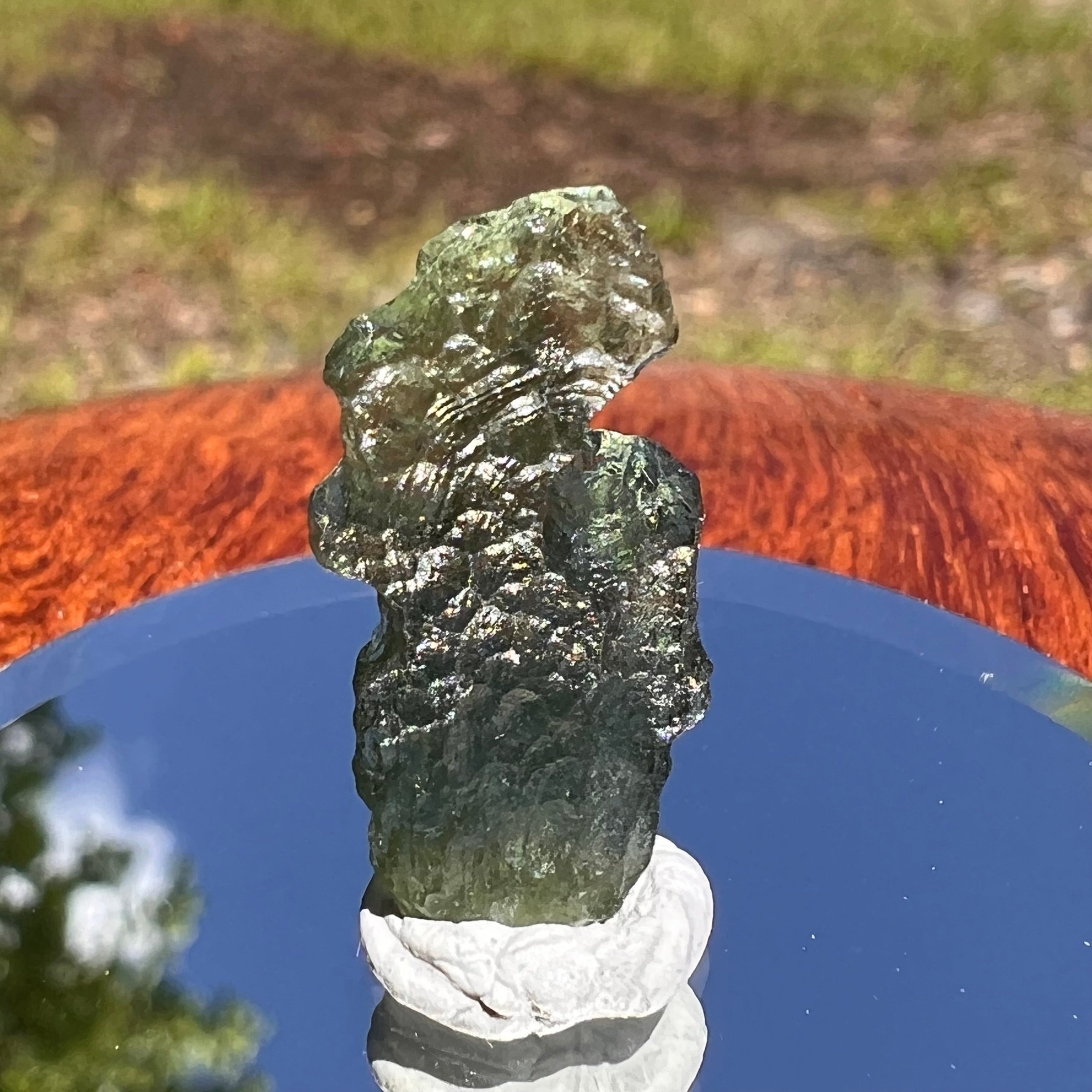 Moldavite .9 grams #1822-Moldavite Life