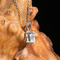 Moonstone Pendant Necklace Silver #5226-Moldavite Life