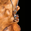 Orange Mandarin Garnet Necklace Sterling #6730-Moldavite Life