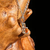 Orange Mandarin & Malaysian Garnet Necklace Sterling #6629-Moldavite Life
