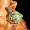 Peridot Crystal Pendant Sterling Silver #6247-Moldavite Life