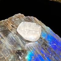 Phenacite Crystal #39-Moldavite Life