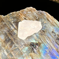 Phenacite Crystal #43-Moldavite Life
