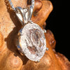Phenacite Pendant Necklace Sterling Silver #5286A-Moldavite Life
