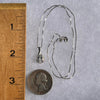 Phenacite Pendant Necklace Sterling Silver #5296A-Moldavite Life