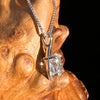 Phenacite Pendant Necklace Sterling Silver #5298A-Moldavite Life