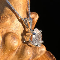 Phenacite Pendant Necklace Sterling Silver #5300A-Moldavite Life