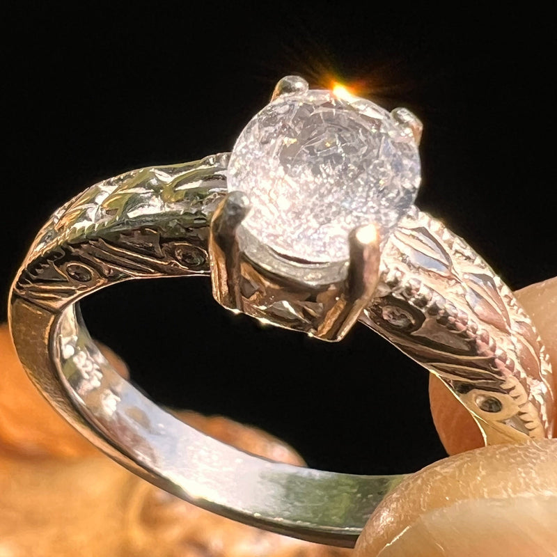 Phenacite Ring Sterling Silver Size 6.5 #5357-Moldavite Life