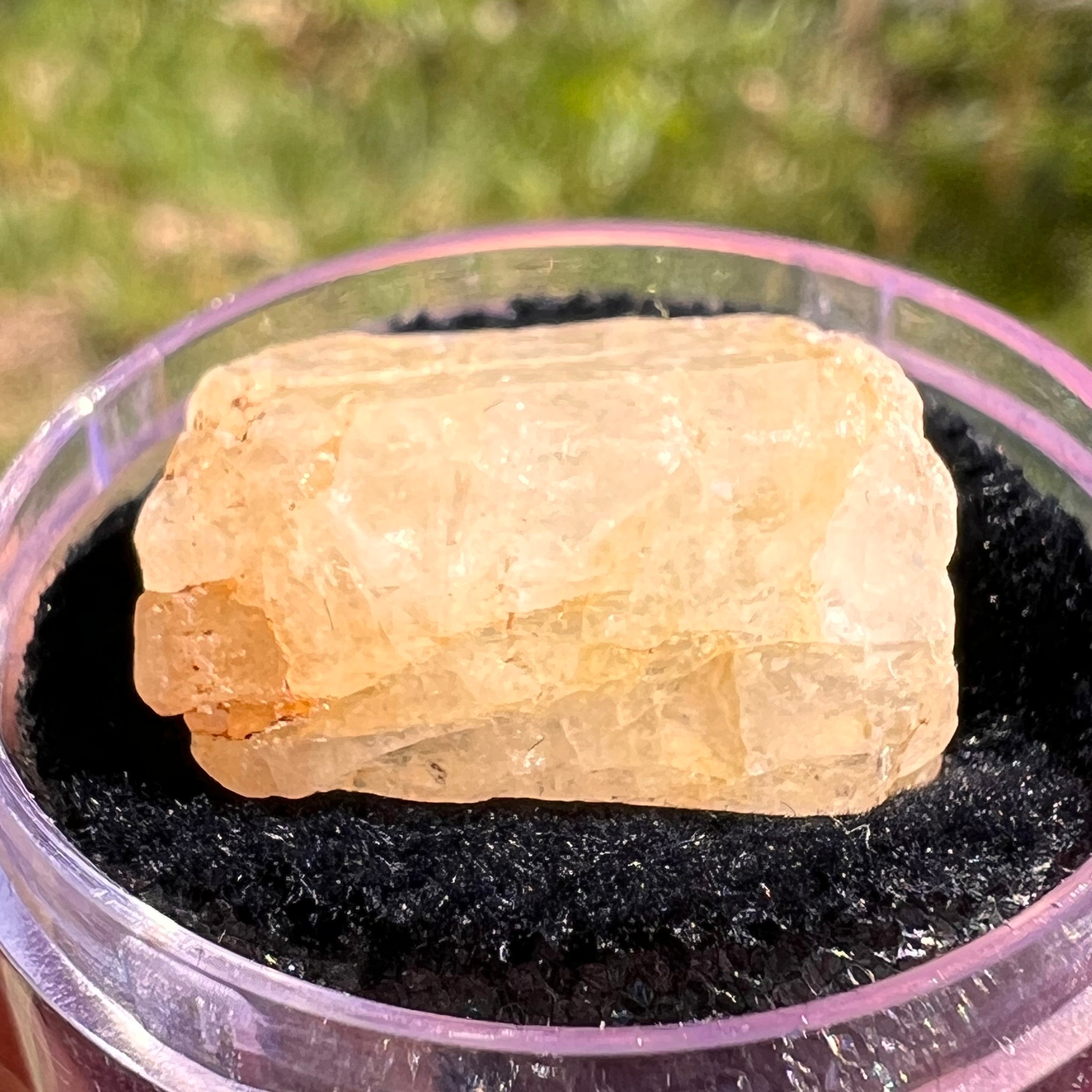 Phenakite Crystal #55-Moldavite Life