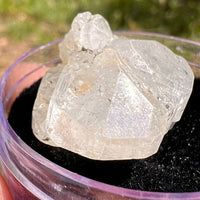 Phenakite Crystal #60-Moldavite Life