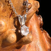 Phenakite Necklace Sterling Silver Faceted Gem #7903-Moldavite Life