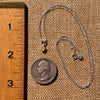 Phenakite Necklace Sterling Silver Faceted Gem #7904-Moldavite Life