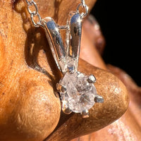 Phenakite Necklace Sterling Silver Faceted Gem #7905-Moldavite Life