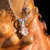 Phenakite Necklace Sterling Silver Faceted Gem #7908-Moldavite Life