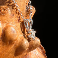 Phenakite Necklace Sterling Silver Faceted Gem #7909-Moldavite Life