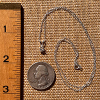 Phenakite Necklace Sterling Silver Faceted Gem #7911-Moldavite Life