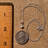 Phenakite Necklace Sterling Silver Faceted Gem #7912-Moldavite Life