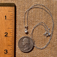 Phenakite Necklace Sterling Silver Faceted Gem #7912-Moldavite Life