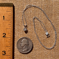 Phenakite Necklace Sterling Silver Faceted Gem #7913-Moldavite Life