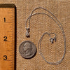 Phenakite Necklace Sterling Silver Faceted Gem #7914-Moldavite Life