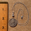 Phenakite Necklace Sterling Silver Faceted Gem #7919-Moldavite Life