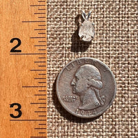 Phenakite Pendant Sterling Raw Crystal #6900-Moldavite Life