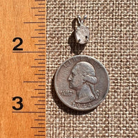 Phenakite Pendant Sterling Raw Crystal #6944-Moldavite Life