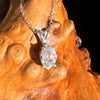 Phenakite Pendant Sterling Silver Faceted Gem #7925-Moldavite Life