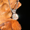 Phenakite Pendant Sterling Silver Faceted Gem #7927-Moldavite Life