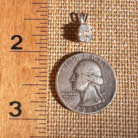 Phenakite Pendant Sterling Silver Faceted Gem #7930-Moldavite Life