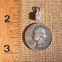 Phenakite Pendant Sterling Silver Faceted Gem #7931-Moldavite Life