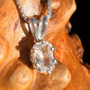Phenakite Pendant Sterling Silver Faceted Gem #7933-Moldavite Life