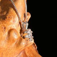 Phenakite Pendant Sterling Silver Faceted Gem #7934-Moldavite Life