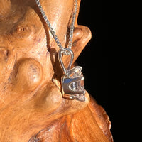 Phenakite Pendant Sterling Silver Faceted Gem #7936-Moldavite Life