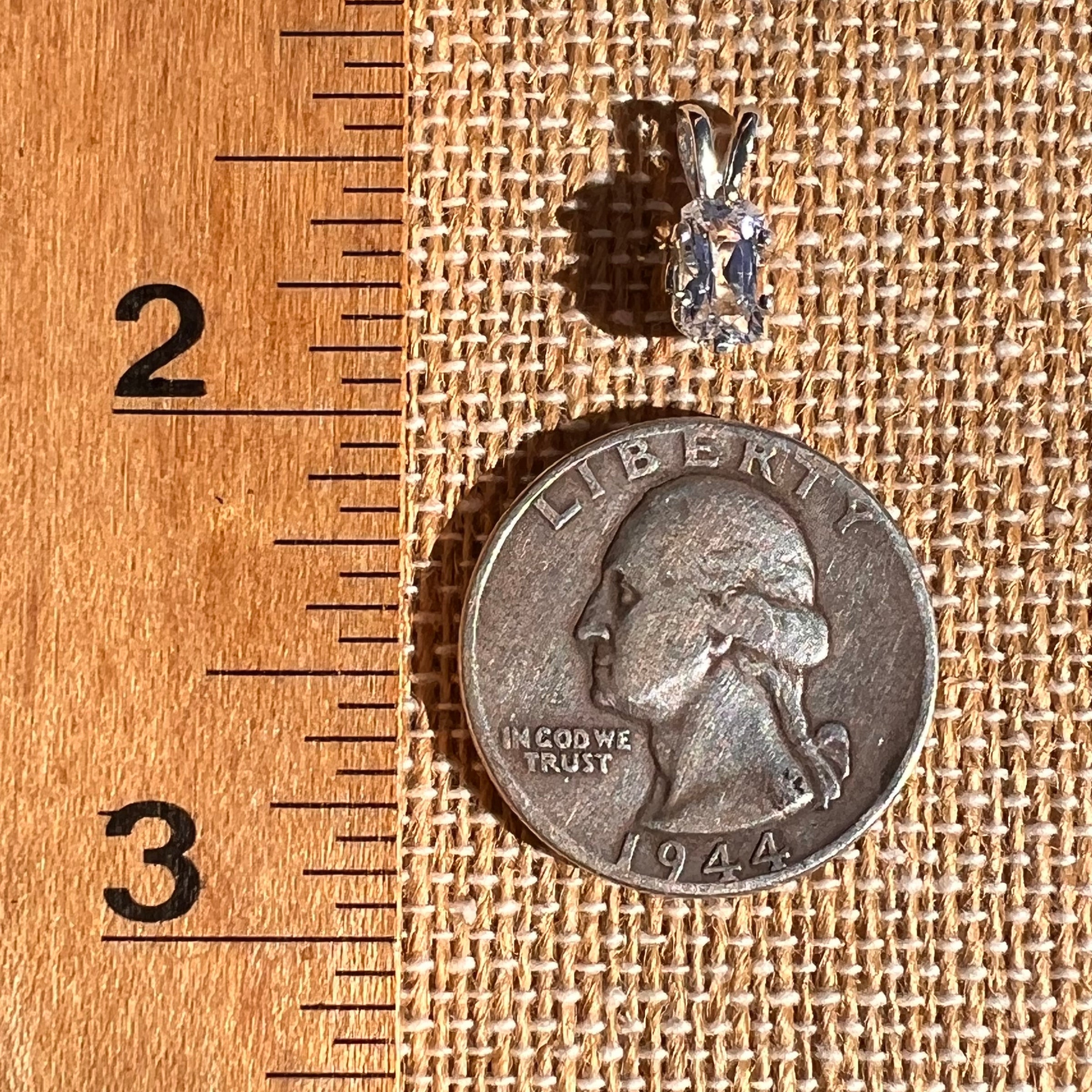 Phenakite Pendant Sterling Silver Faceted Gem #7936-Moldavite Life