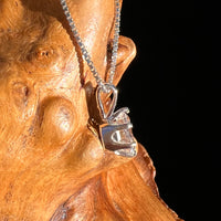 Phenakite Pendant Sterling Silver Faceted Gem #7937-Moldavite Life