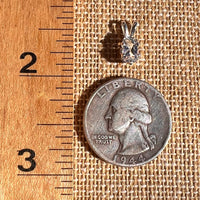 Phenakite Pendant Sterling Silver Faceted Gem #7937-Moldavite Life
