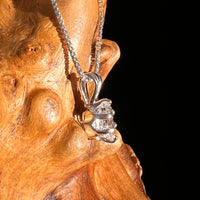 Phenakite Pendant Sterling Silver Faceted Gem #7938-Moldavite Life