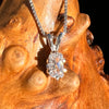 Phenakite Pendant Sterling Silver Faceted Gem #7938-Moldavite Life