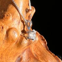 Phenakite Pendant Sterling Silver Faceted Gem #7941-Moldavite Life