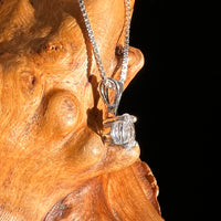 Phenakite Pendant Sterling Silver Faceted Gem #7942-Moldavite Life