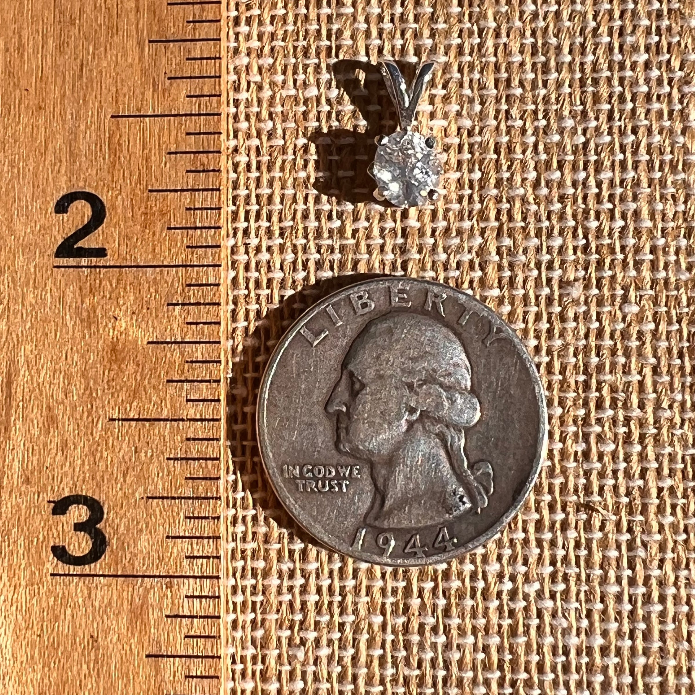 Phenakite Pendant Sterling Silver Faceted Gem #7942-Moldavite Life