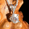 Phenakite Pendant Sterling Silver Faceted Gem #7943-Moldavite Life